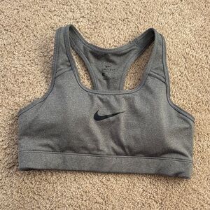 Nike Women's Charcoal Sports Bra